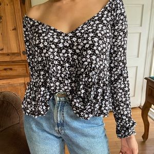 Pacsun floral top